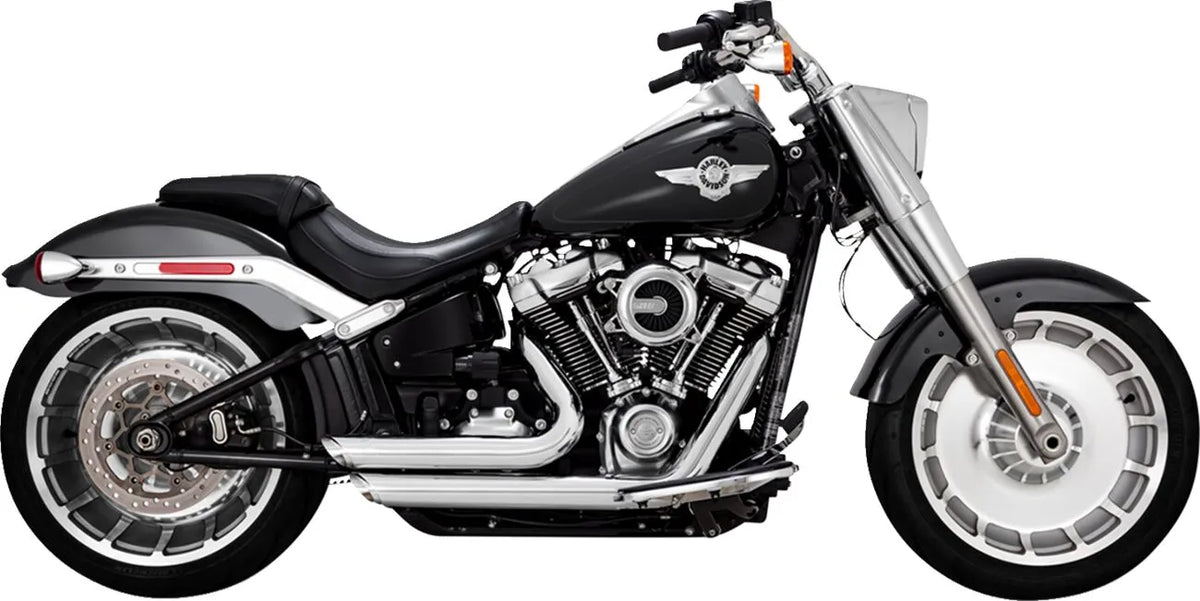 Vance & Hines Shortshots Staggered Exhaust System – Chrome – 17335-22