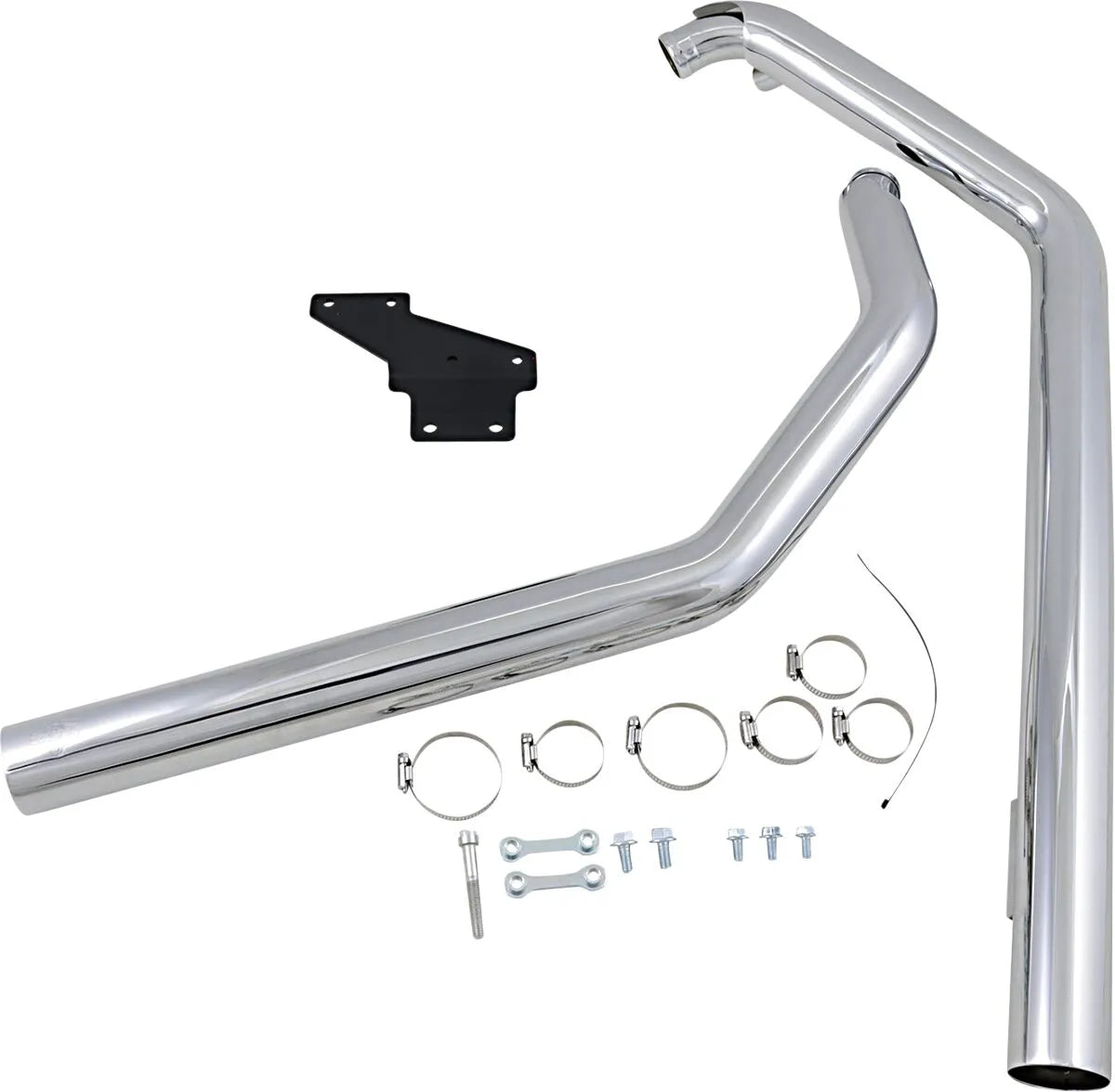 Vance & Hines Straightshots Exhaust System – Chrome – 17818