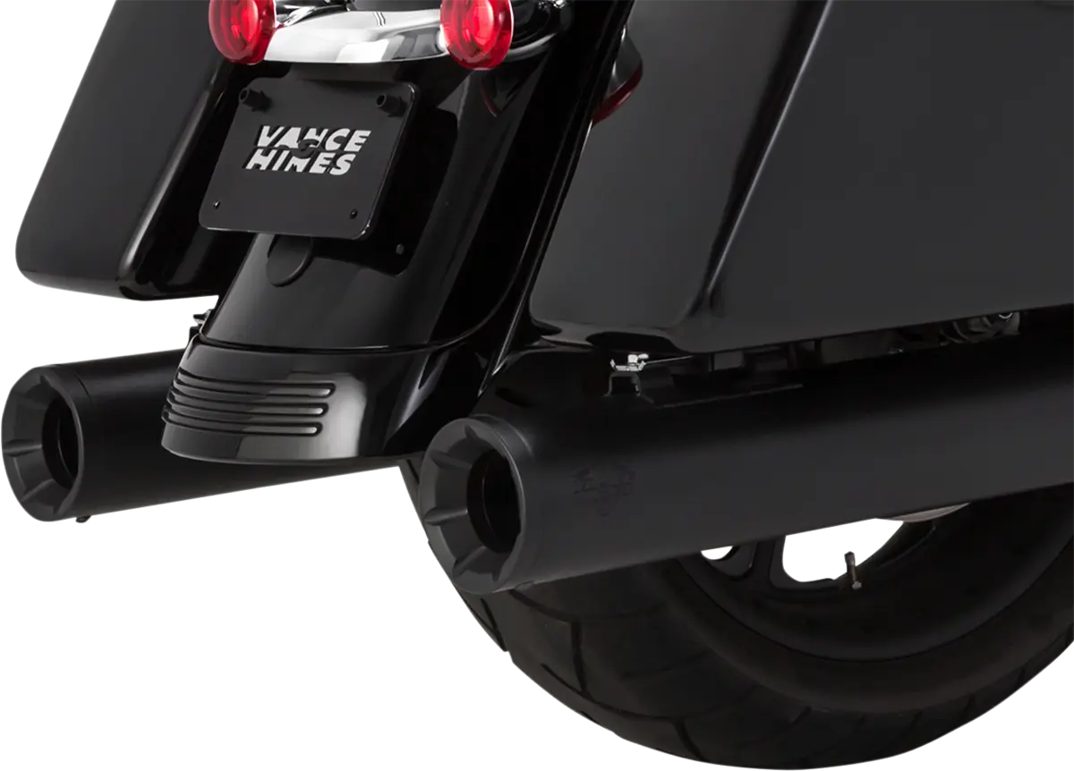 Vance & Hines Eliminator 400 Slip-On Mufflers – Matte Black – 46714