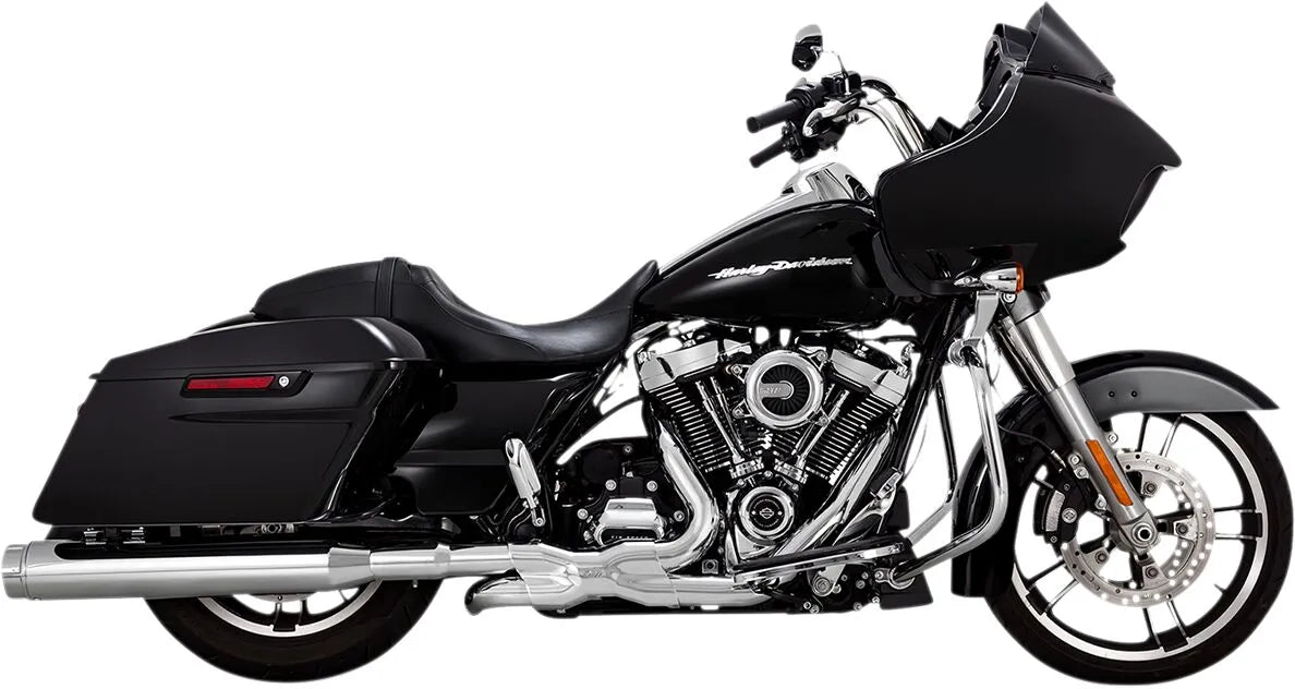 Vance & Hines Torquer 450 Slip-On Mufflers – Chrome – 16674