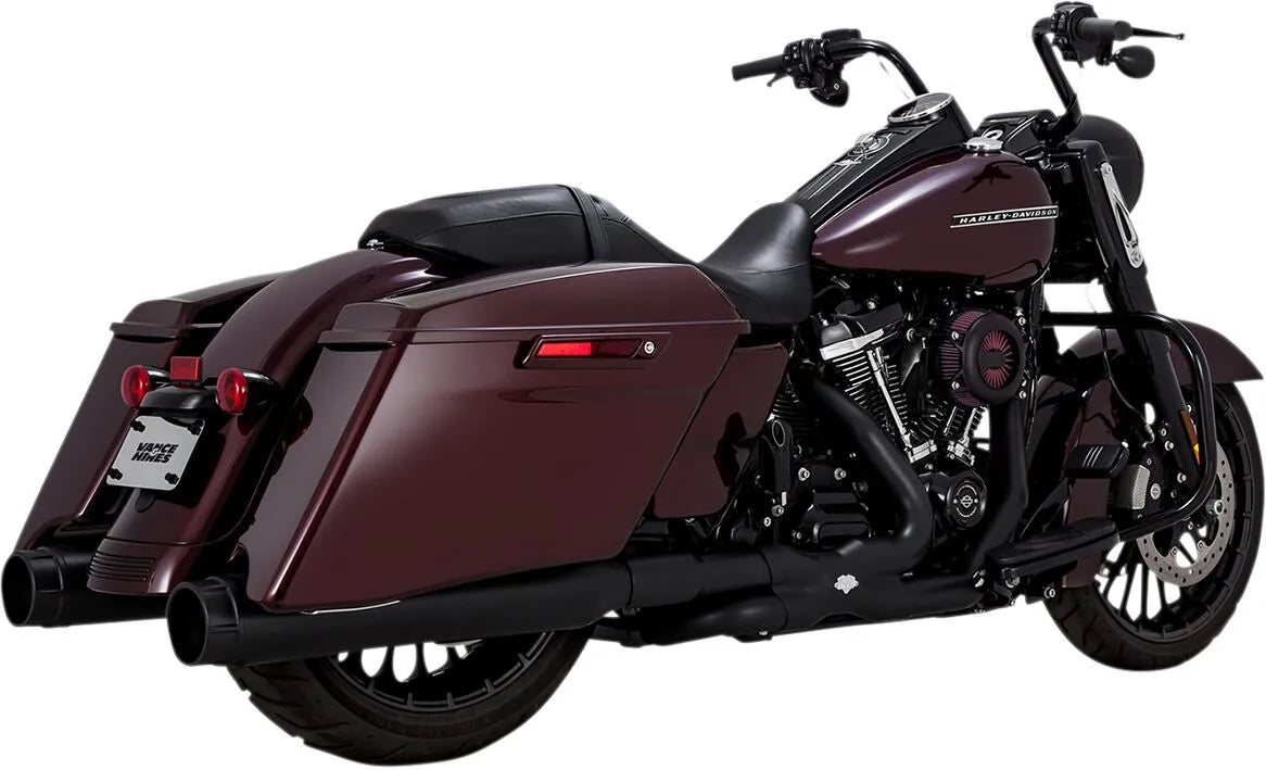 Vance & Hines Torquer 450 Slip-On Mufflers – Black – 46674