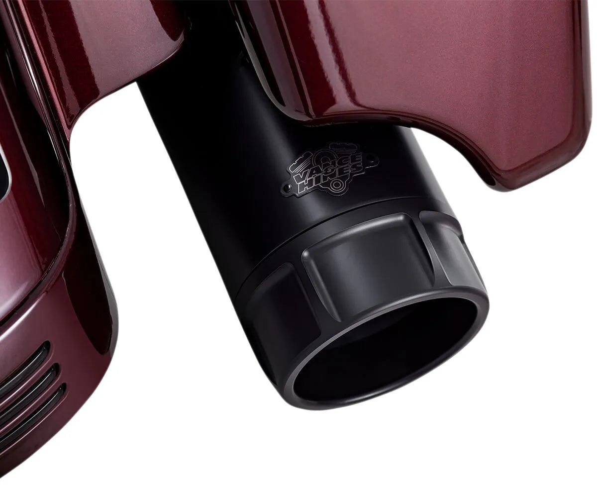 Vance & Hines Torquer 450 Slip-On Mufflers – Black – 46674