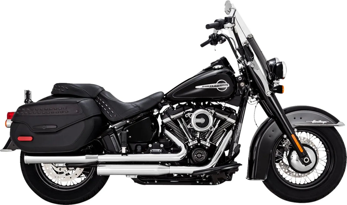 Vance & Hines Eliminator 300 Slip-On Mufflers – Chrome – 16316