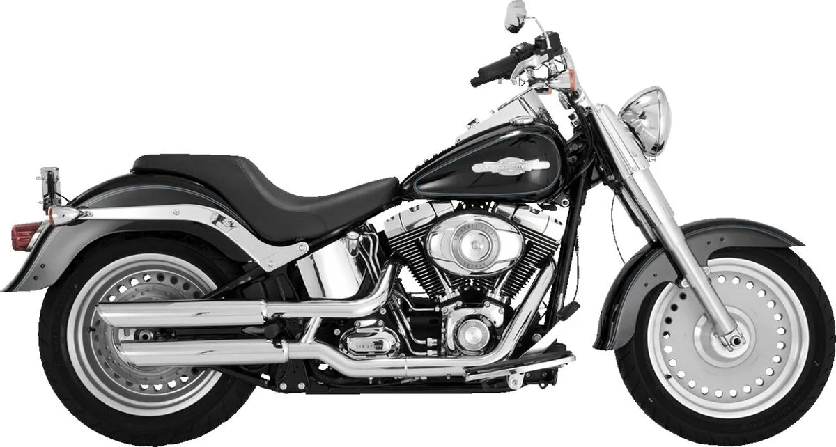 Vance & Hines Twin Slash 3" Slip-On Mufflers – Chrome – 16844