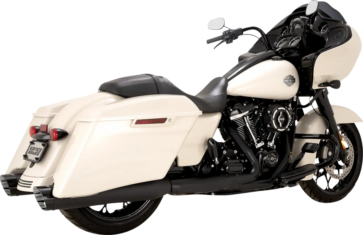 Vance & Hines Razorback 450 Slip-On Mufflers – Black – 47960