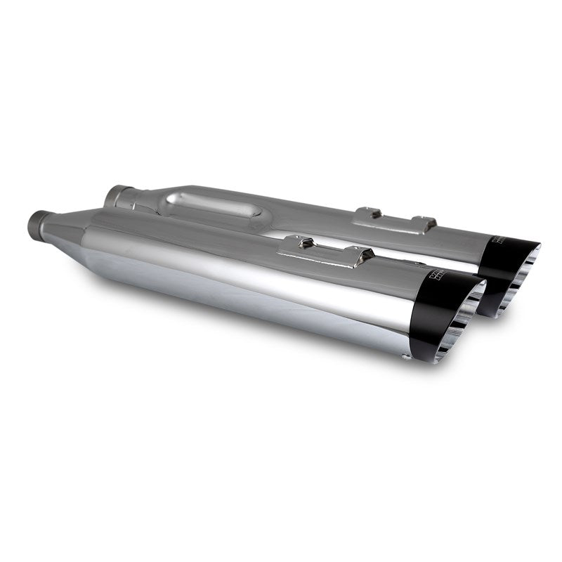 Vance & Hines Razorback 450 Slip-On Mufflers – Chrome – 17960