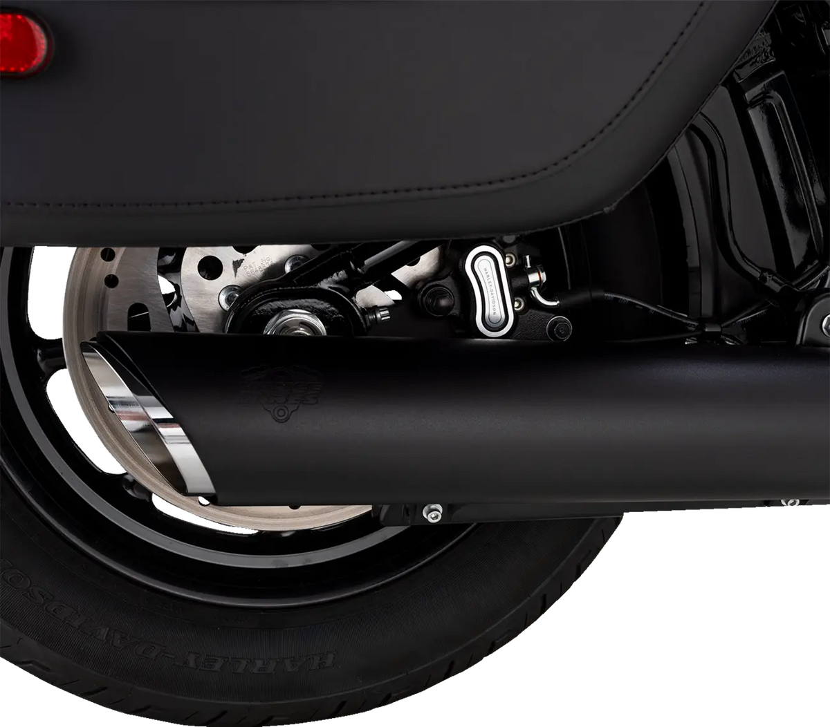 Vance & Hines Twin Slash Slip-On Muffler – Black – 46750