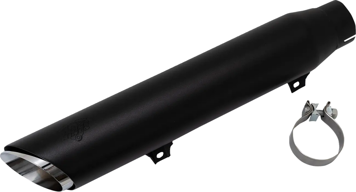 Vance & Hines Twin Slash Slip-On Muffler – Black – 46750