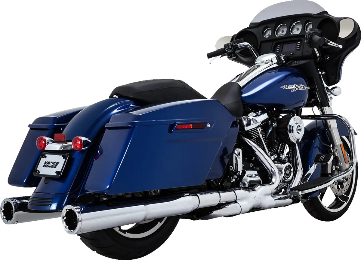 Vance & Hines Power Duals PCX™ Header System – Chrome, Silver – 16371