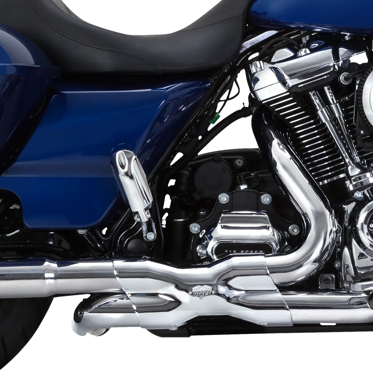 Vance & Hines Power Duals PCX™ Header System – Chrome, Silver – 16371